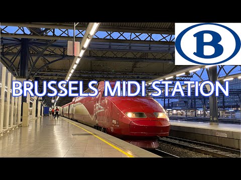 Estação Midi de Bruxelas (Bélgica)