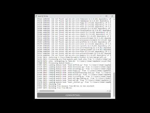 Create Executable Files Exe From Python Scripts Py Using Auto Py To Exe