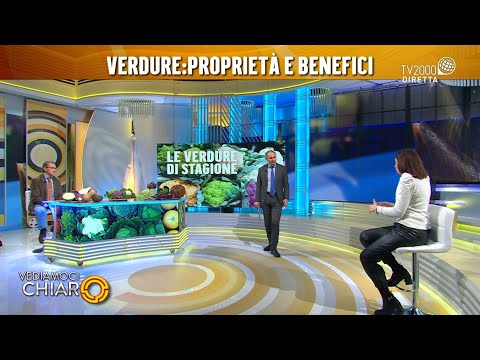 Vediamoci Chiaro, 7 dicembre 2021 - Verdure di stagione, proprietà e benefici