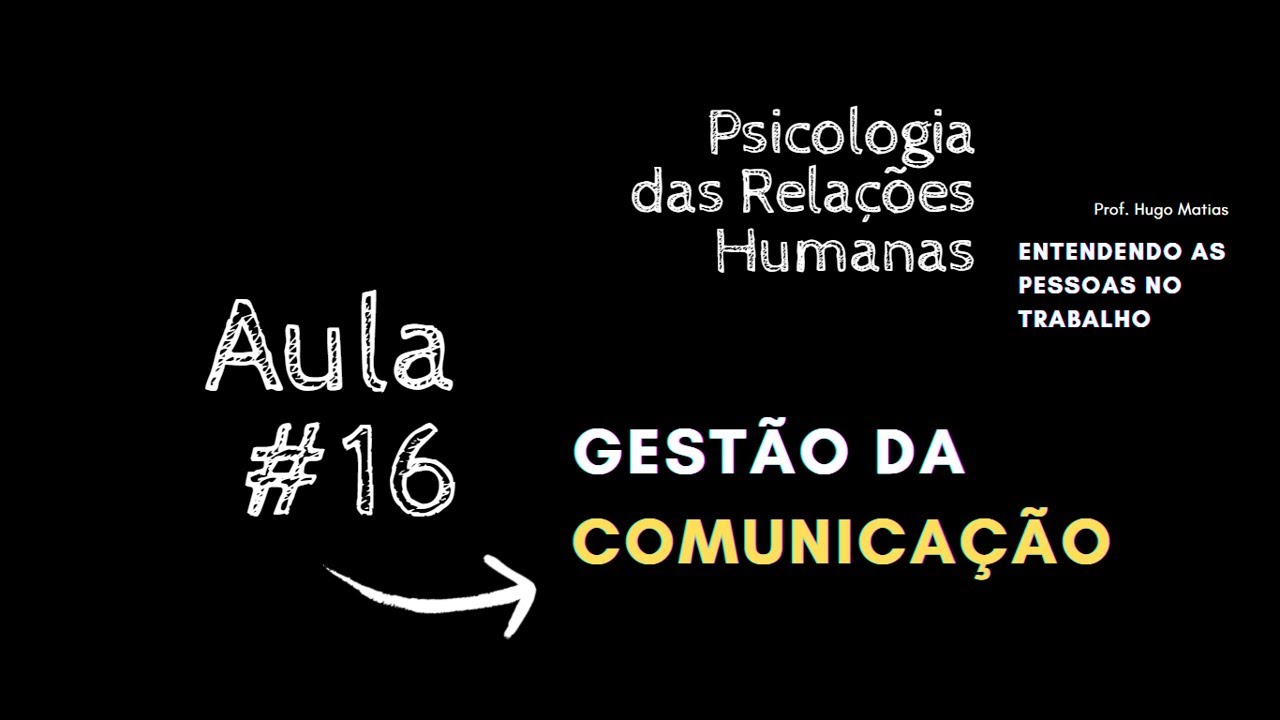 Gestão da comunicação