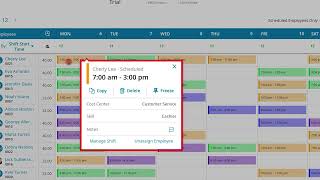 Advanced Scheduler Demo UKG Ready Payroll Partners