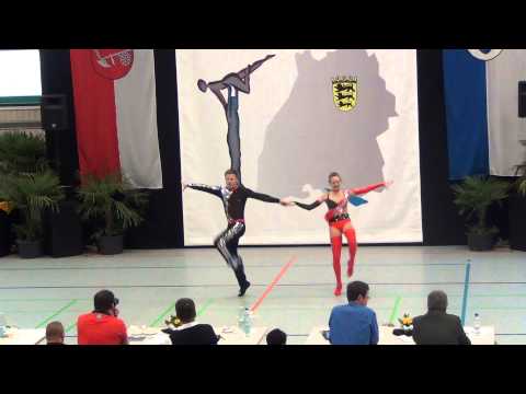 LM Ba-Wü Hessen 2015 / Nadine Mattis - Marco Schmidberger / B-Klasse