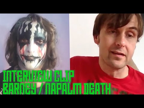 Thumbnail for Barney From Napalm Death on maintaining his voice by NWA, Revis, Napalm Death