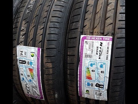 Nexen Padangos N-fera SU1 97 V (C B B 69dB) video
