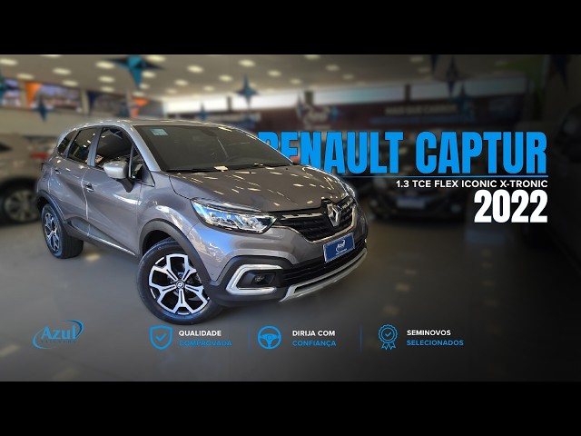 Vídeo RENAULT CAPTUR 1.3 TCE FLEX ICONIC X-TRONIC