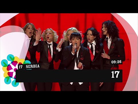 2007 Serbia: Marija Šerifović - Molitva (1st place at Eurovision Song Contest in Helsinki) 4K