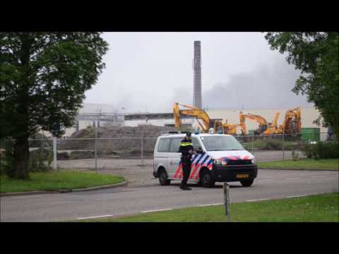 02-06-2016 - Etten Leur - Grote brand op bedrijventerrein Etten Leur