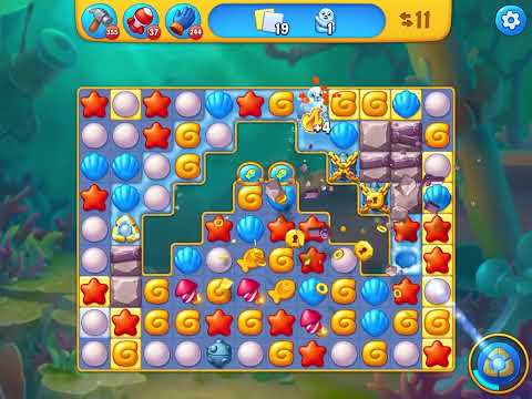 Fishdom level 5639 no boosters フィッシュダム ノーマル [Friend's]