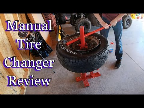 How to Use a Portable Manual Tire Changer and Review