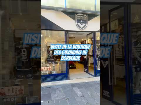Je vous fais la visite de la boutique des girondins de Bordeaux. #fcgb #bordeaux #visite #boutique