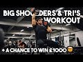 SHOULDERS & TRI'S WORKOUT + A CHANCE TO WIN £1K...