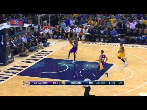 Nick Young Highlights Lakers vs. Pacers 12.15.2014 - 18 Points, 1 Assist