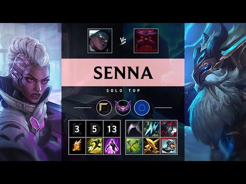 Senna Top vs Ornn - EUW Master Patch 25.21