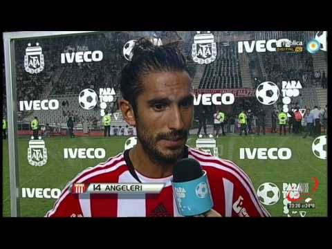 DECLARACION ANGELERI - ESTUDIANTES 1 SAN LORENZO 1 - FECHA 3 (22 02 2013)