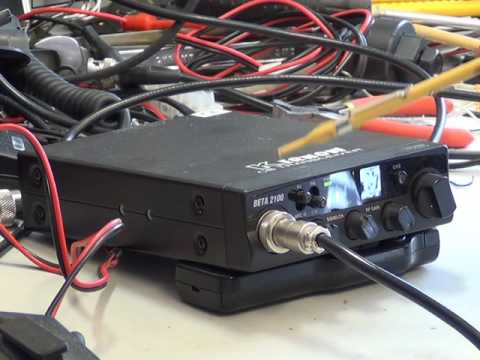 Kernow Beta 2100 UK (PR27/94) CB radio (mobile) - On the air test