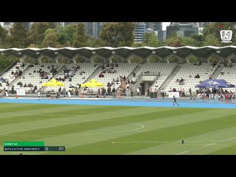 Boys U13-17 Multi Class 400m Heat 2: 2022-23 State Combined Events Championships - Saturday