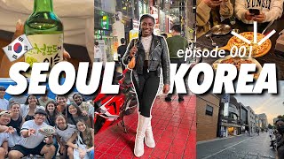 BLACK GIRL IN KOREA VLOG 2022🇰🇷: First Day in SEOUL, KOREA | Hongdae, Itaewon, Graduating, Yonsei연세+