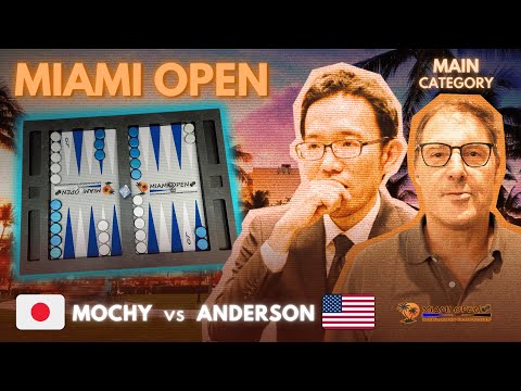 MIAMI OPEN BACKGAMMON ▸ Mochy vs Craig Anderson