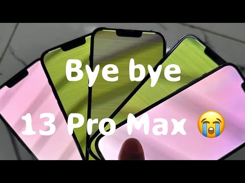 Bye bye iPhone 13 Pro Max 😭
