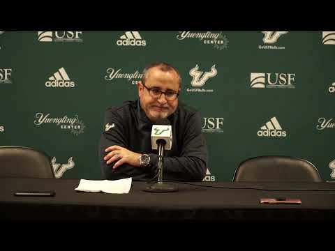 USF Women's Basketball Coach Postgame Press Conference vs Morehead State - Jose Fernandez