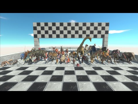 All Units Speed Race Marathon - Animal Revolt Battle Simulator