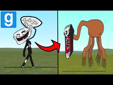 TROLLGE PACK TERRIFYING CREATURES! - Garry's mod Sandbox