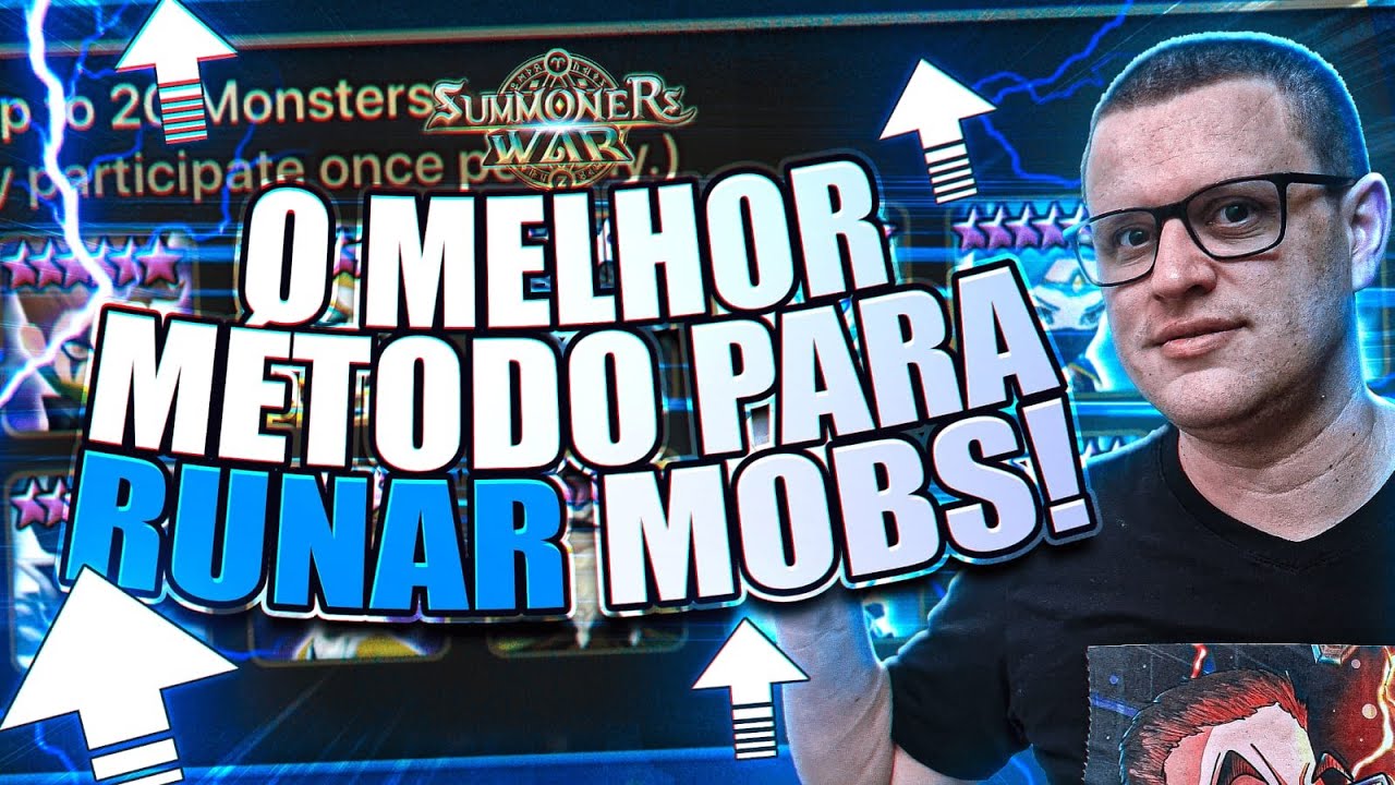 MELHOR MÉTODO Para Runar Seus Mobs | Summoners War: Sky Arena