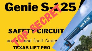 Genie S-125 Fault Codes