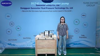 Suncenter high pressure DGT40 nitrogen booster pump