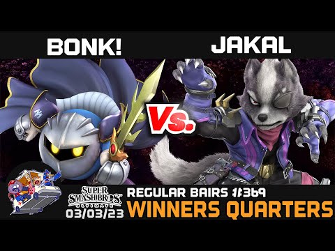 Regular Bairs #369 - SSBU - Winners Quarters - BONK! vs. Jakal