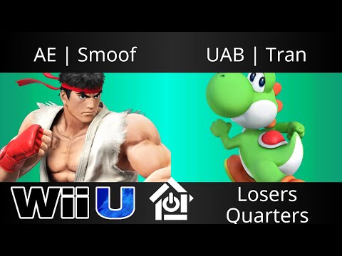 Golden Daze 2017 Arcadian - AE | Smoof (Ryu) vs UAB | Tran (Yoshi) - Smash 4 Losers Quarters