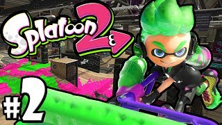 Splatoon 2 - Splat Roller, Galleria Gear Shops, Lvl 4 - Nintendo Switch Gameplay Walkthrough PART 2