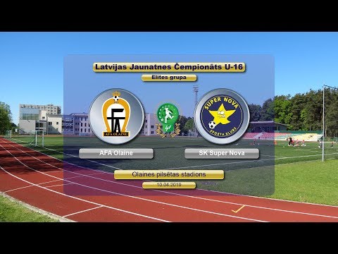 U-16 AFA Olaine - SK Super Nova (Highlights)