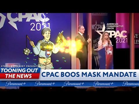 CPACのアンチマスカーはルールに従うことを拒否している (CPAC anti-masker refuses to follow rules)