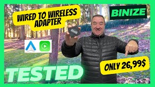 Amazing! CarPlay & Android Auto Adapter for $26.99 – We Tested Binize!