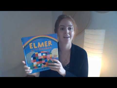 "Elmer and the Rainbow" 🌧Storytime with Ms. Wilson🌈