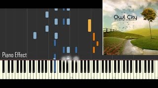 Owl City - Hospital Flowers (Piano Tutorial Synthesia)