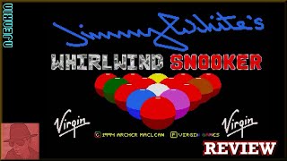 Jimmy White's Whirlwind Snooker - on the SEGA Genesis / Mega Drive - with Commentary !!