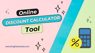 How to Calculate Percentage Discount on Calculator: Easy Way | Discount Calculator