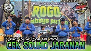 Download lagu Cek Sound Lagu Jaranan Full Album Rogo Samboyo Putro mp3