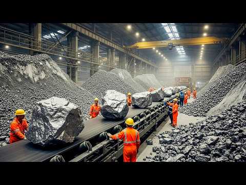 So wird's gemacht. 2 Mio. Tonnen Silizium aus Sand & 2000°C Lichtbogen! ⚡🪨➡️📱