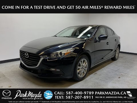 BLACK 2018 Mazda Mazda3 GS Review   - Park Mazda