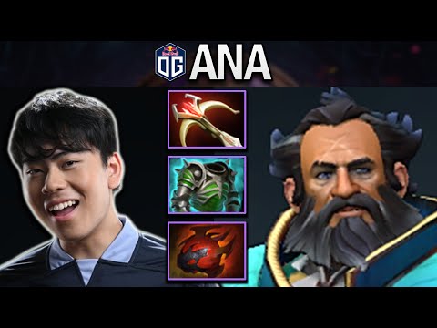 OG.ANA KUNKKA SMURF WITH 20 KILLS - DOTA 2 7.28 GAMEPLAY