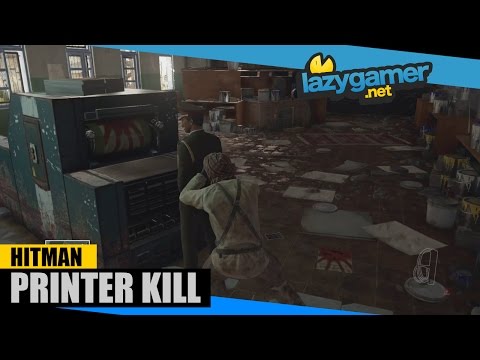 HITMAN EPISODE 3 MARRAKESH - Printing Press Kill
