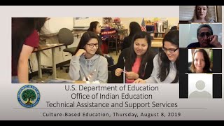 NAL@ED Culture-based Education Webinar - August 2019 video