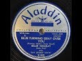Billie Holiday "Blue Turning Grey Over You" Fats Waller & Andy Razaf song Aladdin 3102 LYRICS HERE