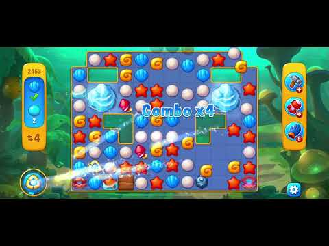 Fishdom level 2453 | ОЧЕНЬ СЛОЖНЫЙ УРОВЕНЬ