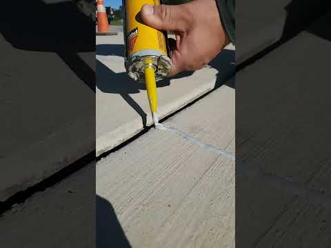 Concrete crack water proofing.  "crack repair". #concrete #crack #repair.