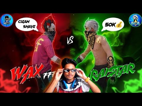RAISTAR VS WAX777 | THE CLASH OF GODS 👽⚡ | THE BEST 1VS1 MATCH OF 2025 | 5K CHALLENGE