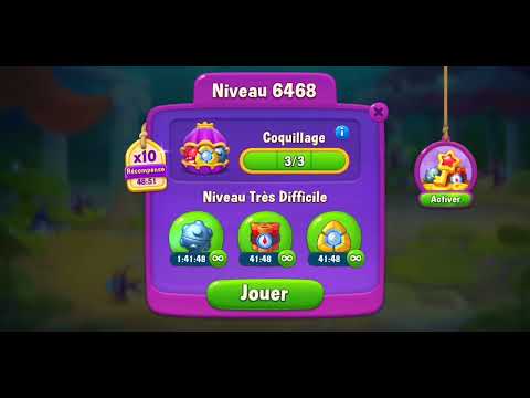 Fishdom level 6461 to 6473 / niveau 6461 au 6473
